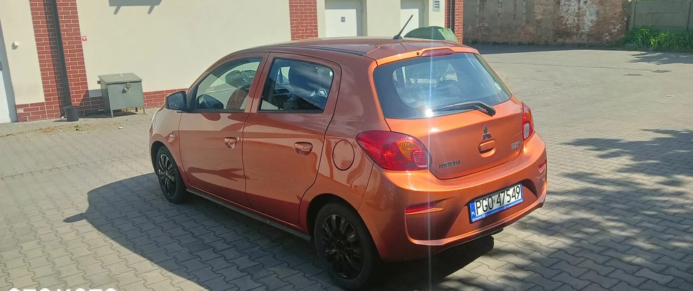 Mitsubishi Space Star cena 25300 przebieg: 82100, rok produkcji 2017 z Kolonowskie małe 191